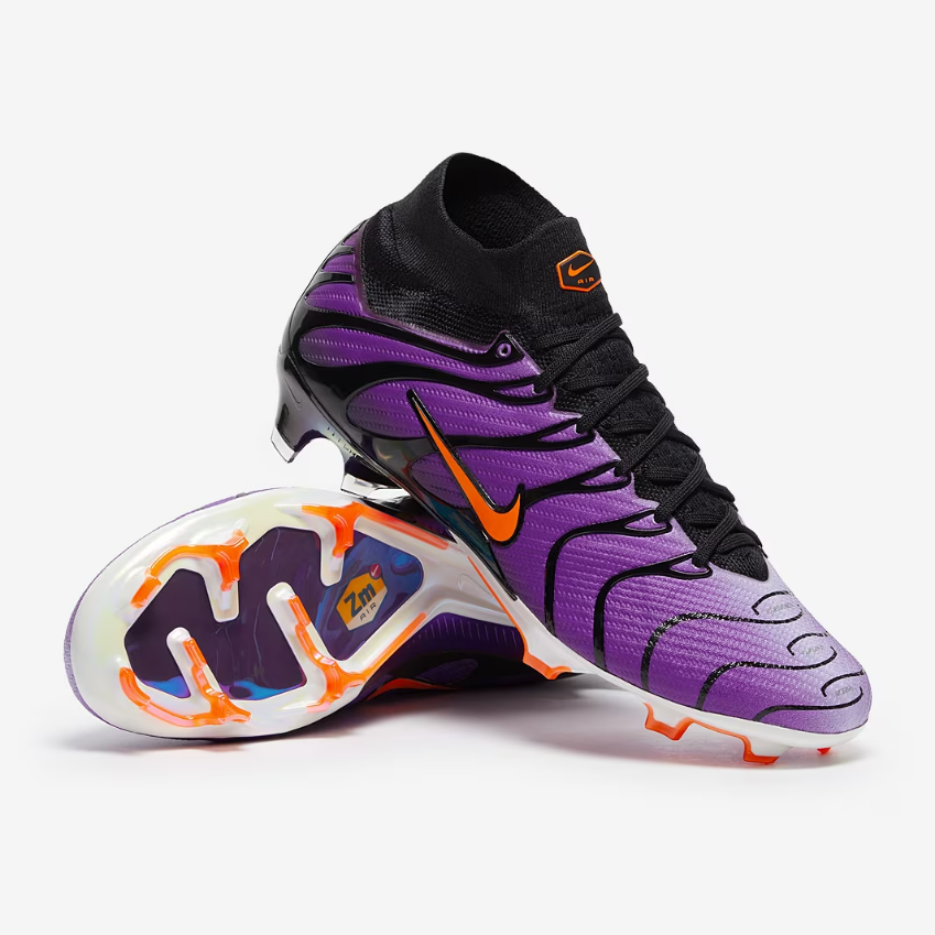 Nike Air Zoom Mercurial Superfly IX Elite x Air Max Plus FGVolt Purple/Total Orange