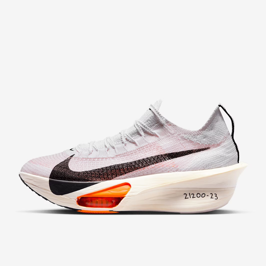 Nike Womens Air Zoom Alphafly Next Percent 3White/Black-Phantom-Total Orange