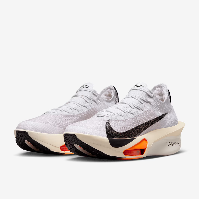 Nike Womens Air Zoom Alphafly Next Percent 3White/Black-Phantom-Total Orange