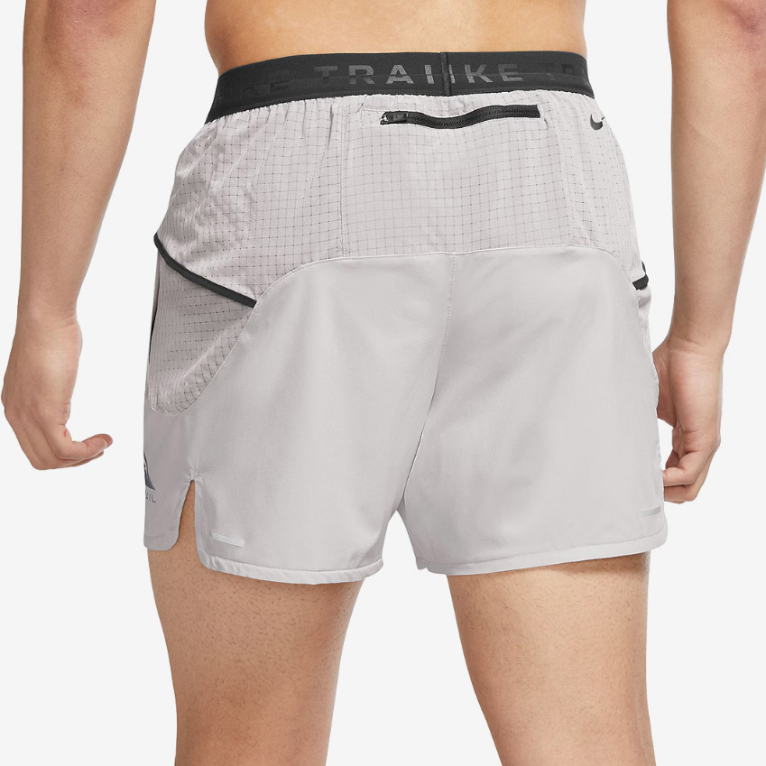 Nike Dri-FIT Trail Second Sunrise 5 Inch Brief-Lined ShortsLT Iron Ore/LT Iron Ore/Black