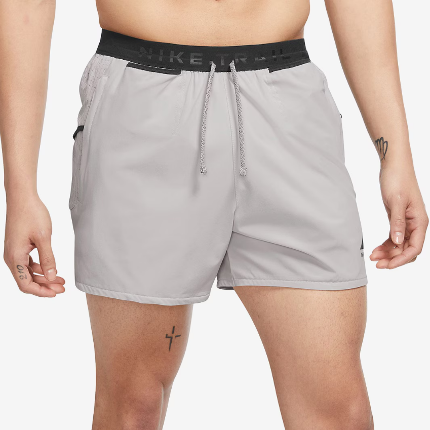 Nike Dri-FIT Trail Second Sunrise 5 Inch Brief-Lined ShortsLT Iron Ore/LT Iron Ore/Black