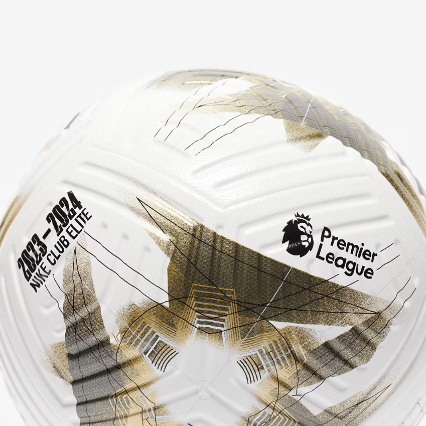 Nike Premier League Club EliteWhite/Metallic Gold Star/White