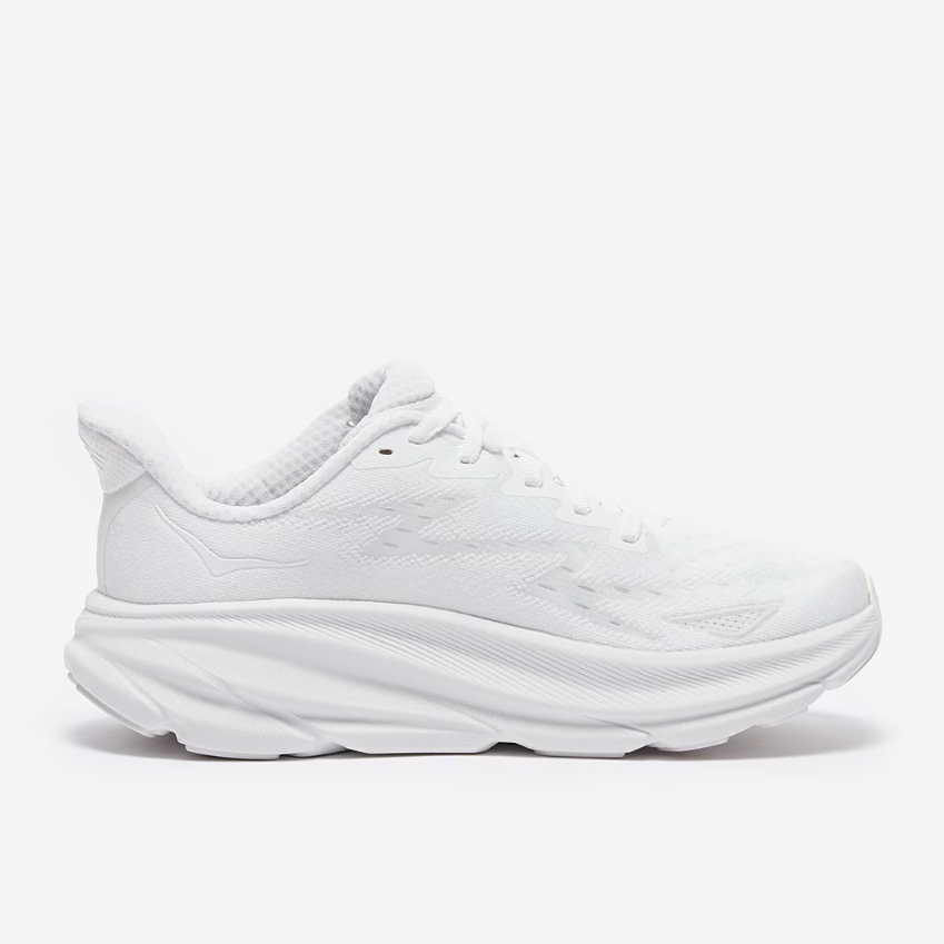 Hoka Womens Clifton 9White/White