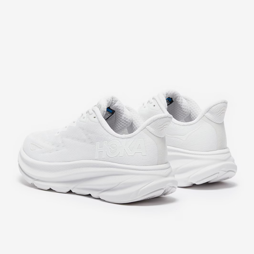 Hoka Womens Clifton 9White/White