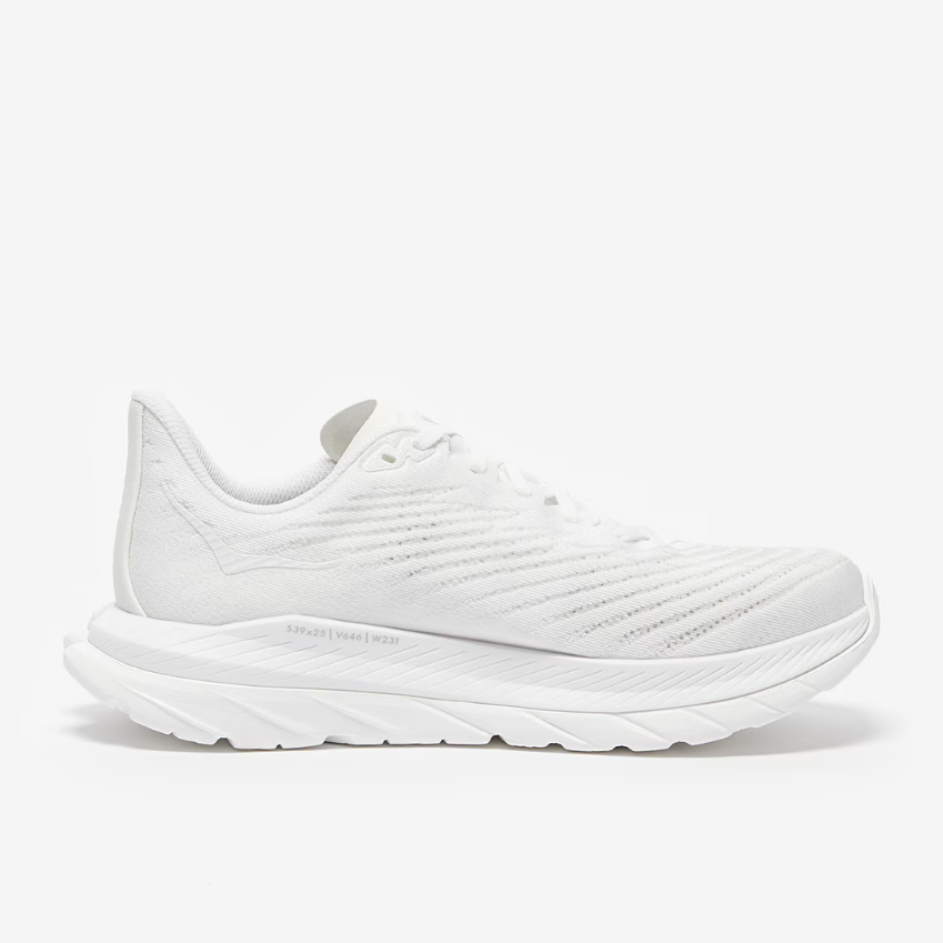 Hoka Mach 5White/White