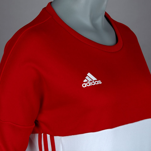 adidas Womens T16 CR Sweatshirt - Power Red/White
Power Red/White