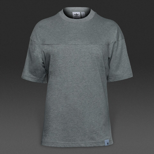 adidas Originals Womens XBYO Tee - Medium Grey Heather