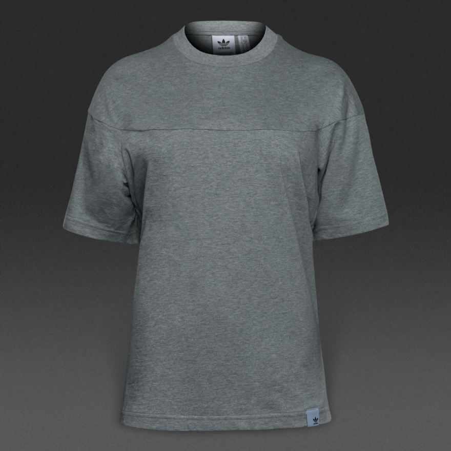 adidas Originals Womens XBYO Tee - Medium Grey Heather
