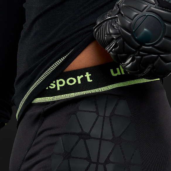 Uhlsport Bionikframe Unpadded ShortBlack/Fluo Yellow