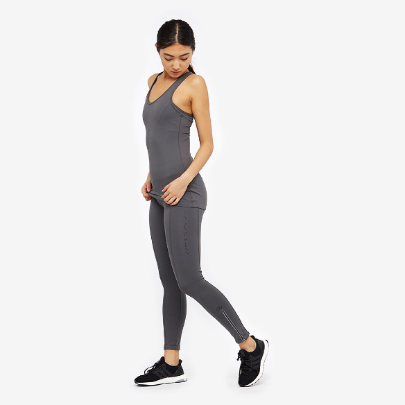do Womens Cut Away Vest - Taupe