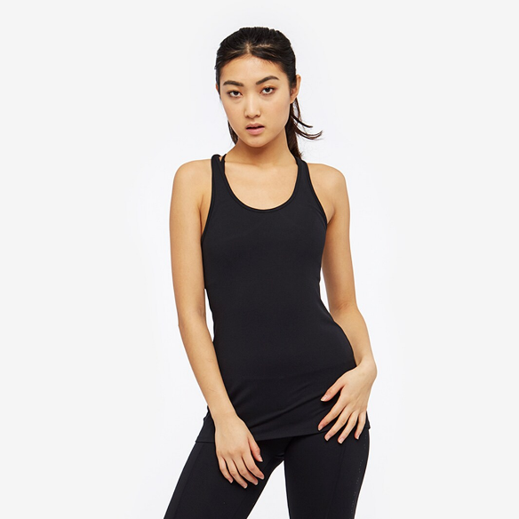 do Womens Cut Away Vest - Black