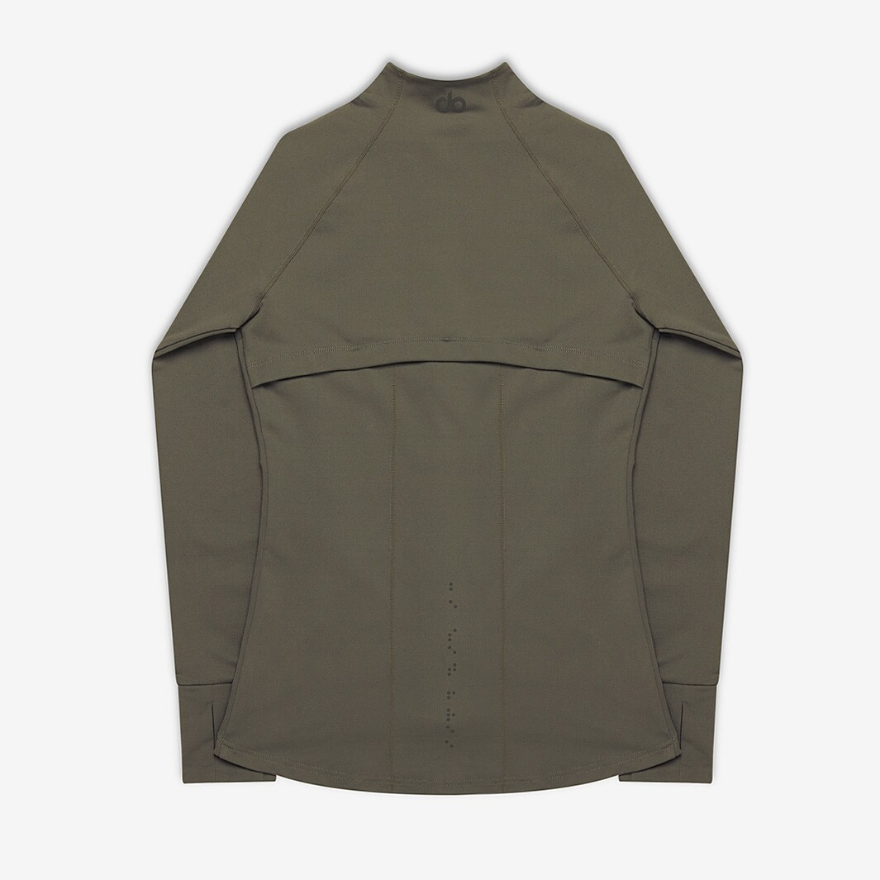 do Womens Zip Jacket - Taupe