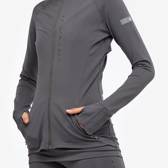 do Womens Zip Jacket - Taupe