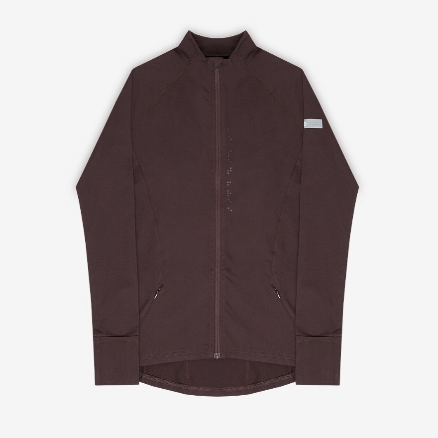 do Womens Zip Jacket - Chocolate Aubergine