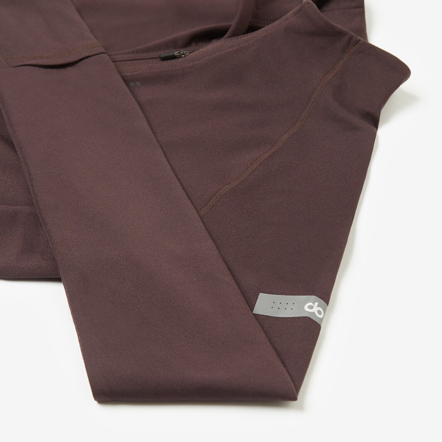 do Womens Zip Jacket - Chocolate Aubergine