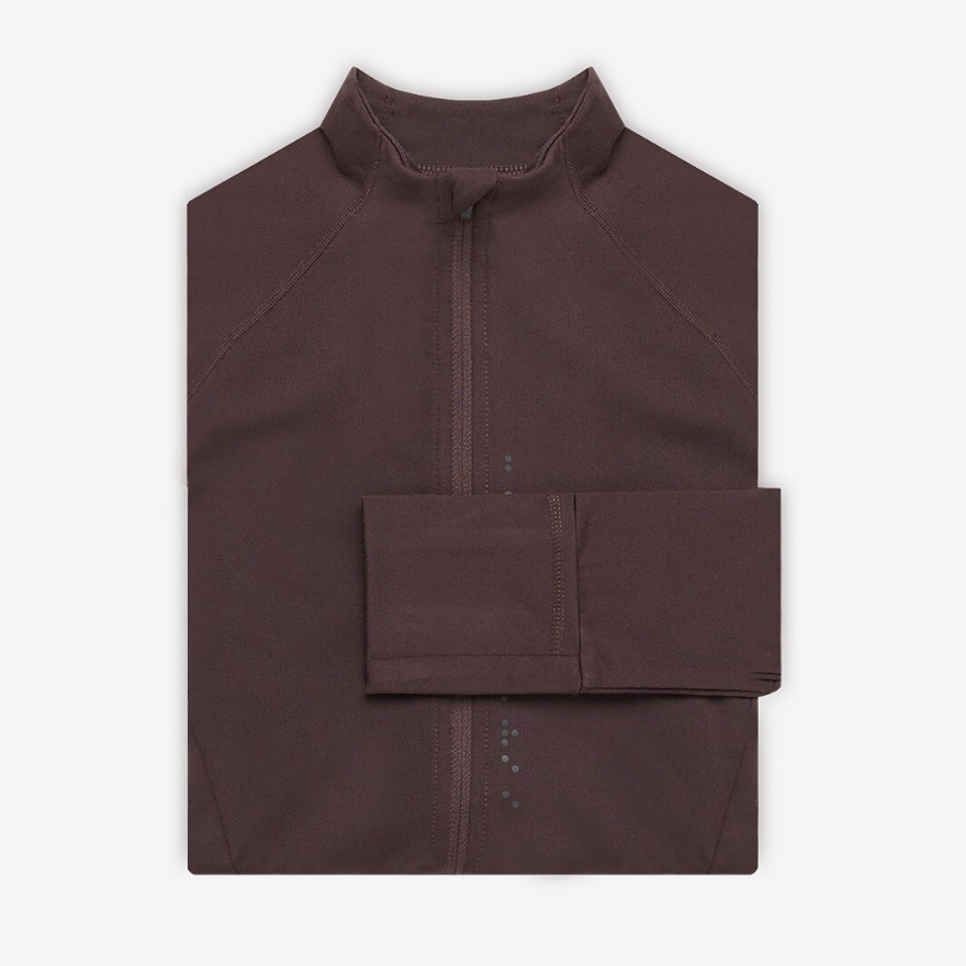 do Womens Zip Jacket - Chocolate Aubergine