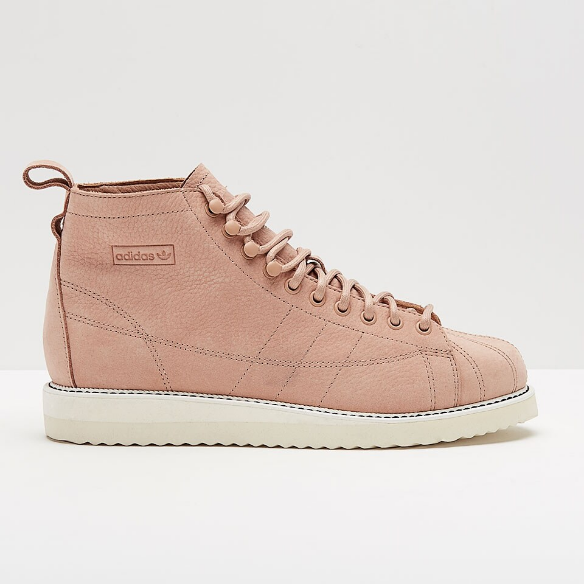 adidas Originals Womens Superstar BootAsh Pearl