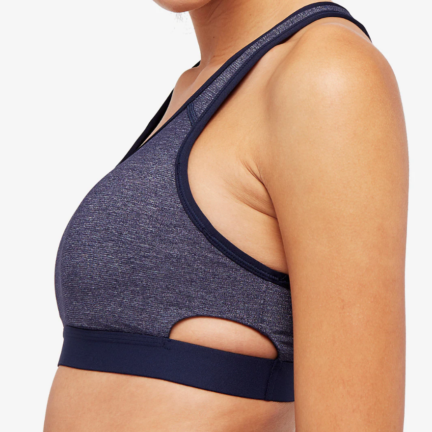 Nike Womens Classic Sparkle Sports Bra