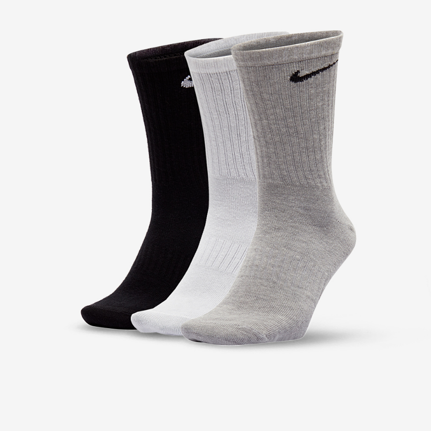 Nike Everyday Lightweight Crew Socks 3 Pack - Multi