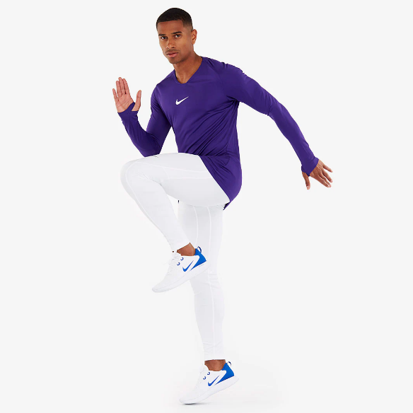 Nike Dri-FIT Park 1st Layer LS Jersey - Court Purple/White