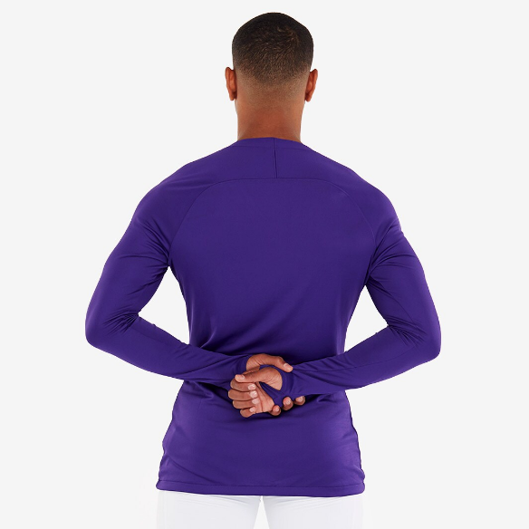 Nike Dri-FIT Park 1st Layer LS Jersey - Court Purple/White