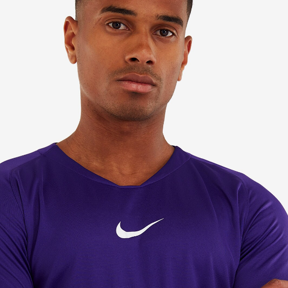 Nike Dri-FIT Park 1st Layer LS Jersey - Court Purple/White