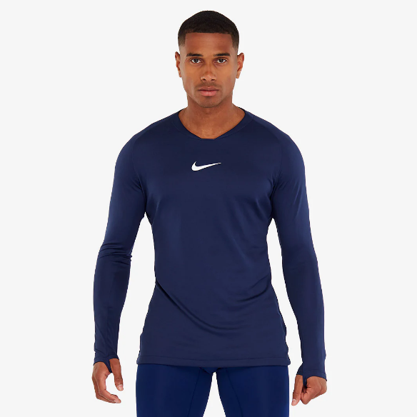 Nike Dri-FIT Park 1st Layer LS Jersey - Midnight Navy