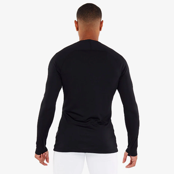 Nike Dri-FIT Park 1st Layer LS Jersey - Black/White