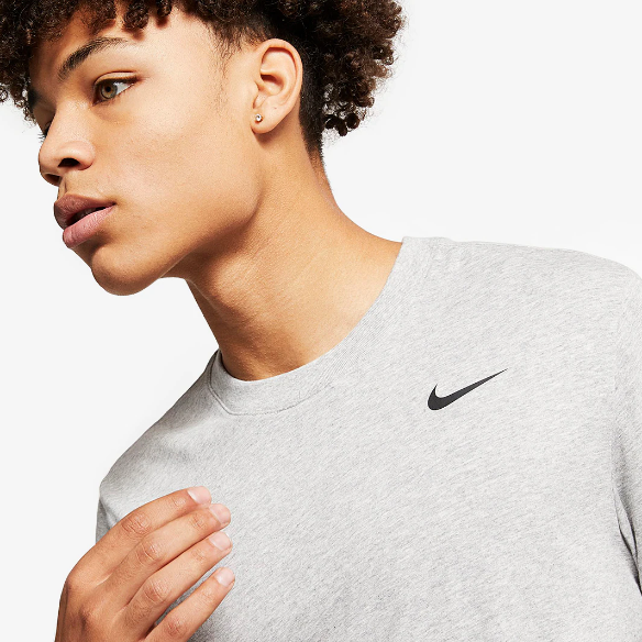 Nike Dri-FIT T-ShirtDk Grey Heather/Black