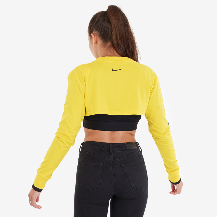 Nike Womens Sportswear Top LS Crop