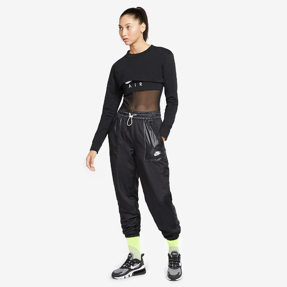 Nike Womens Sportswear Top LS Crop
