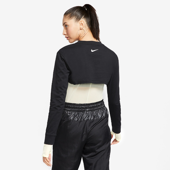 Nike Womens Sportswear Top LS Crop