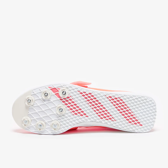 adidas adizero pole vault - Signal Coral/Silvermet/Ftwr White