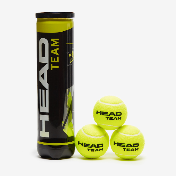 HEAD Team 4 Ball Tube - Yellow