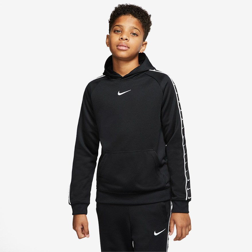 Nike Boys Sportswear Swoosh Tape Hoodie