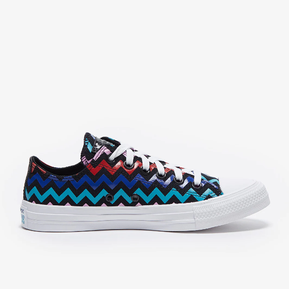 Converse Womens Chuck Taylor All Star - Black/Peony Pink/Rapid Teal