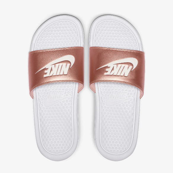 Nike Womens Benassi JDI - White/White