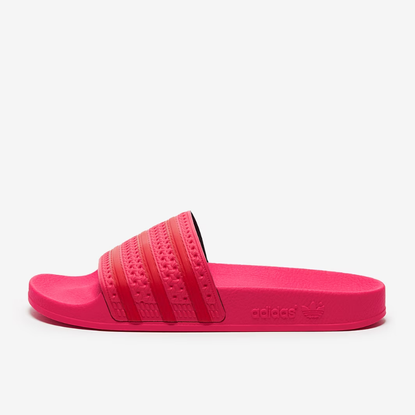 adidas Originals Womens adilettePower Pink/Scarlet/Power Pink