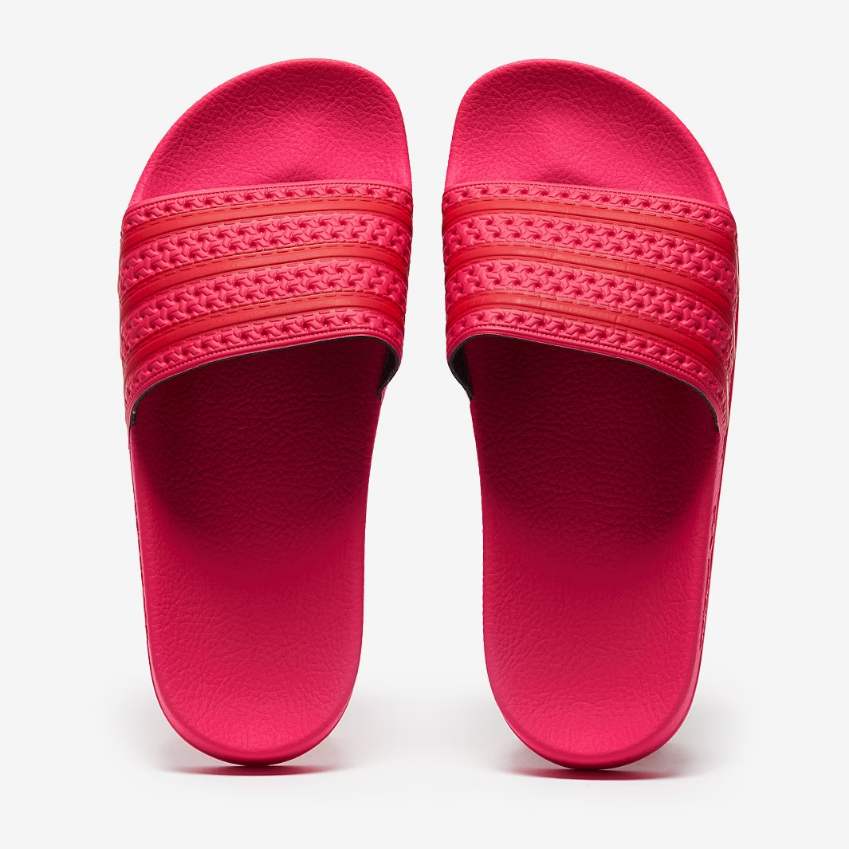 adidas Originals Womens adilettePower Pink/Scarlet/Power Pink