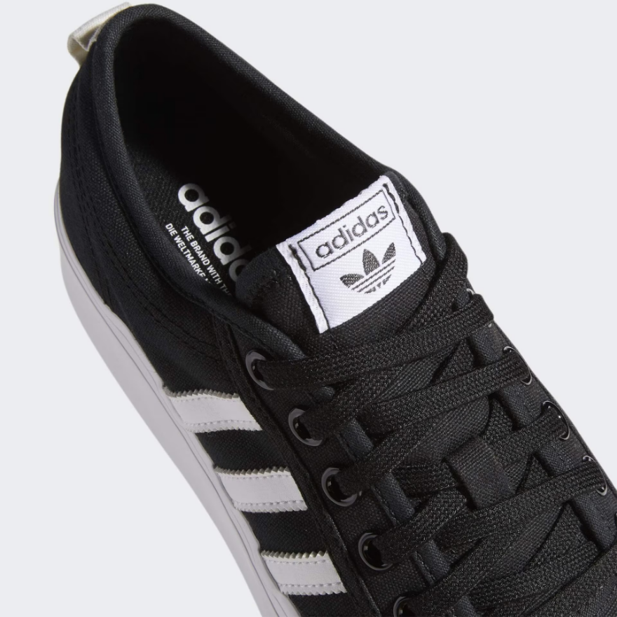 adidas Originals Womens Nizza Platform - Core Black/Ftwr White