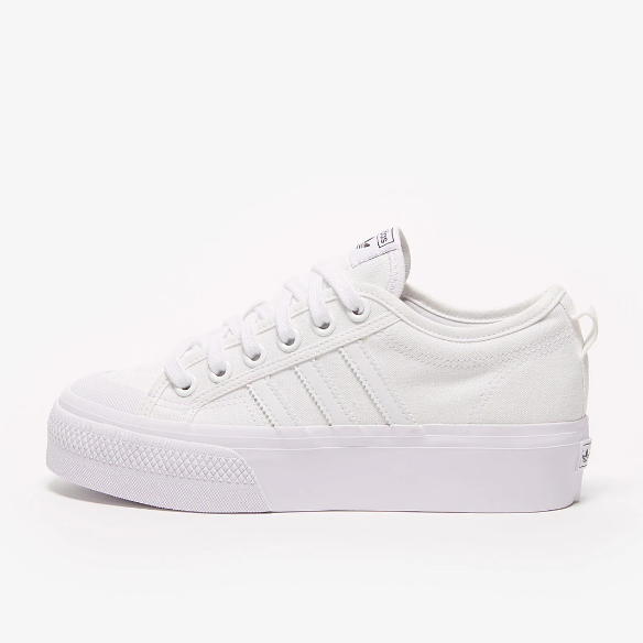 adidas Originals Womens Nizza PlatformFtwr White/Ftwr White