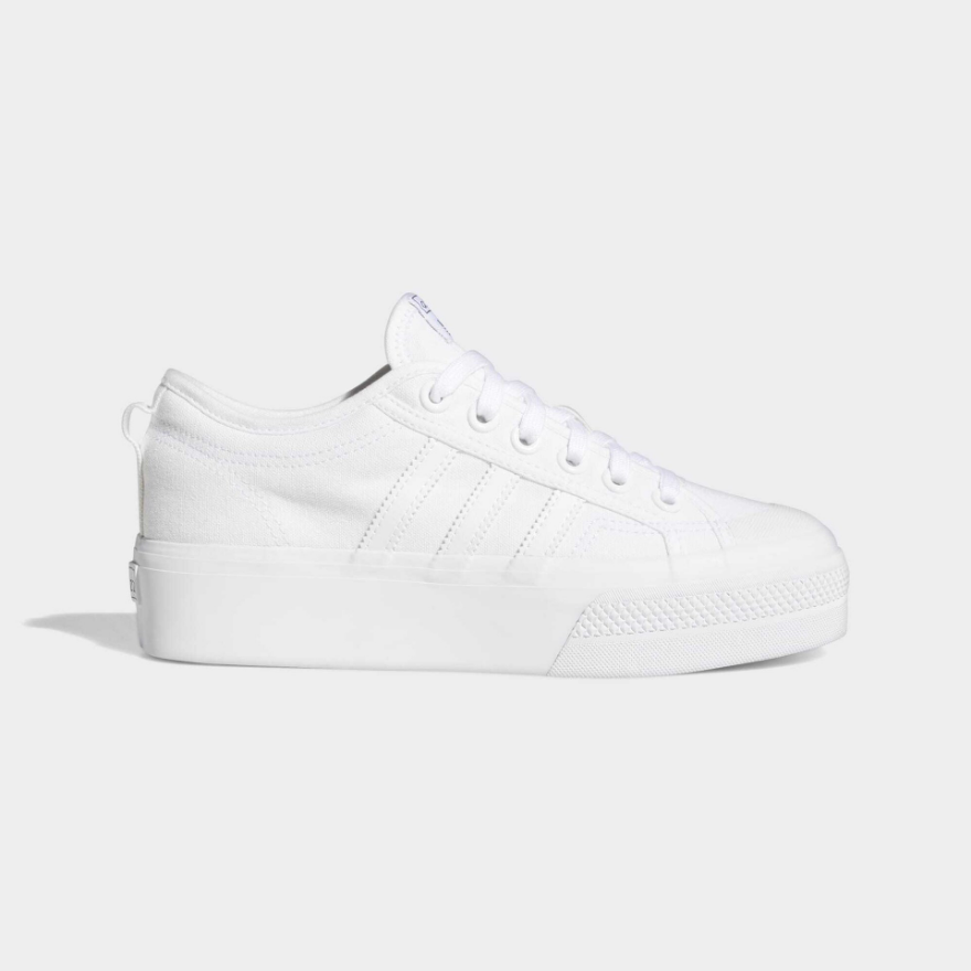 adidas Originals Womens Nizza PlatformFtwr White/Ftwr White