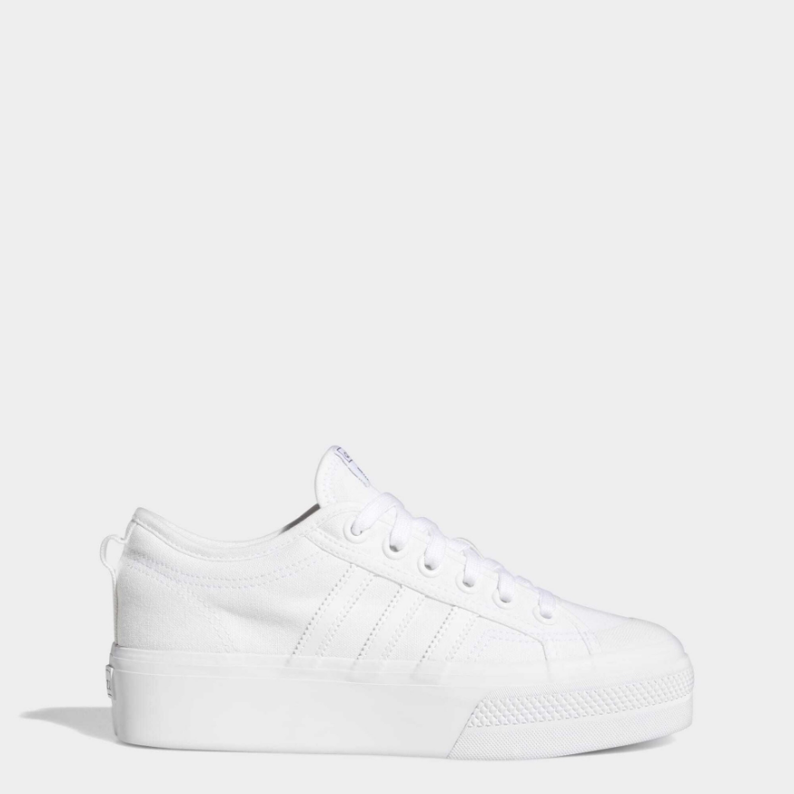 adidas Originals Womens Nizza PlatformFtwr White/Ftwr White