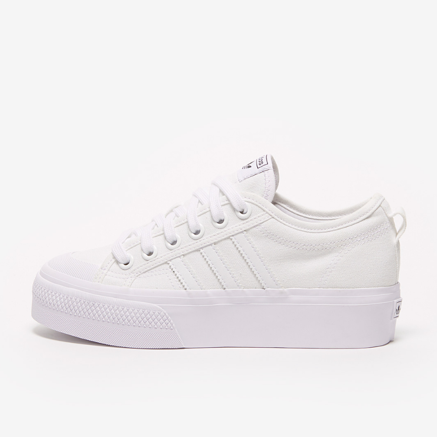 adidas Originals Womens Nizza PlatformFtwr White/Ftwr White