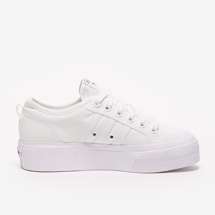 adidas Originals Womens Nizza PlatformFtwr White/Ftwr White