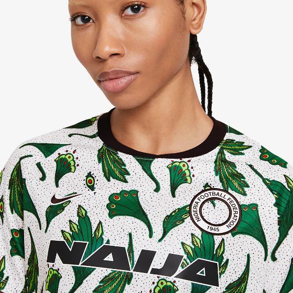 Nike Womens Nigeria 20/21 Dry Pre Match Top