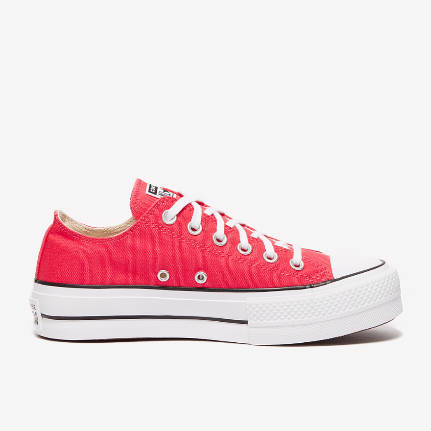 Converse Womens Chuck Taylor All Star Lift Ox - Carmine Pink/White/Black