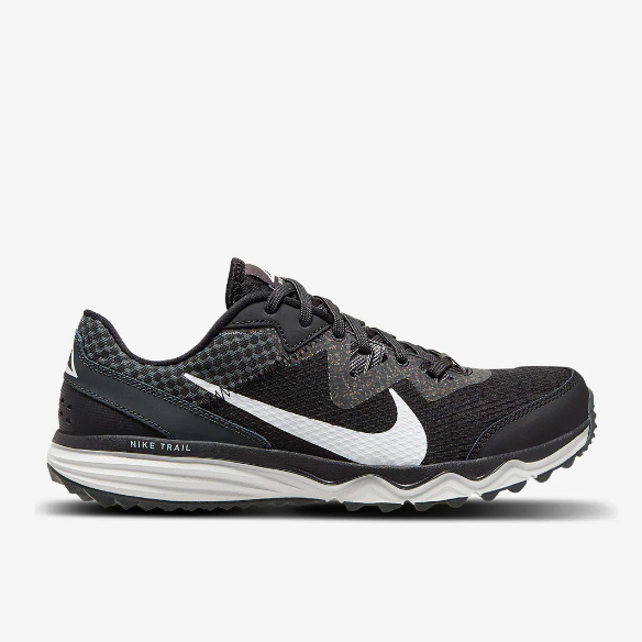 Nike Womens Juniper Trail - Black/White-Dk Smoke Grey-Grey Fog