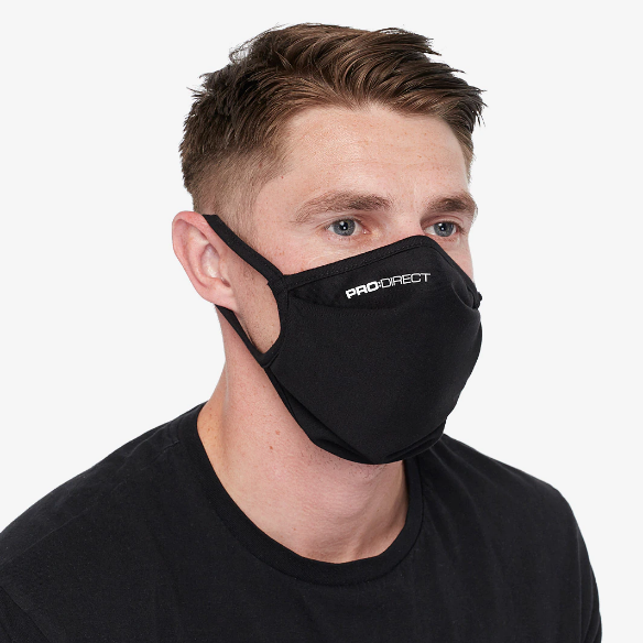 Pro:Direct Cotton Face Mask - Black