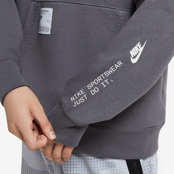 Nike Sportswear CJ Hoodie - Iron Grey/Black